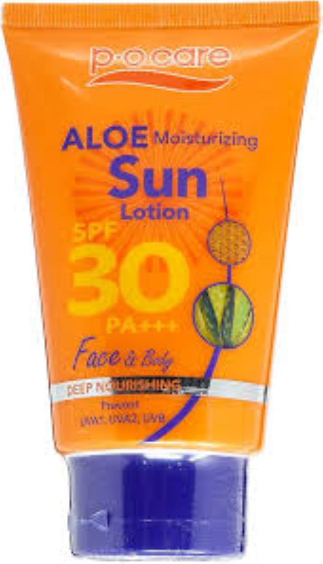 P.O CARE ALOE MOISTURISING SUN BLOCK SPF 30PA 120M